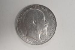 An Edward VII 1902 Silver Crown, Obv Edward VII, Rev George And Dragon, Lovely Coin.