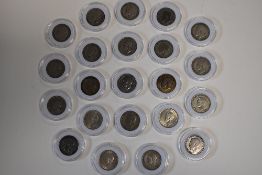 A Collection Of George V And George VI Florins, Comprising, 1914, 1920, 1921, 1922, 1923, 1924,