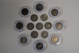 A Collection Of Florins, Comprising, A Victoria Gothic Head (Worn), George V 1920, 1921, 1922, 1923,