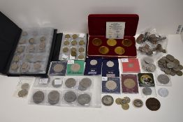 A Collection Of 20th Century British Pre-decimal And Decimal Coinage Including Commemorative Crowns,
