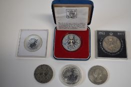 Elizabeth II 1998 Silver Britannia Two pound Coins, Obv Elizabeth II, Rev Britannia Standing,