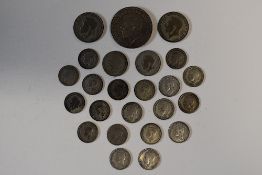 A Collection Of Pre 1947 Silver Coins, Comprising, A George V 1935 Jubilee (Rocking Horse) Crown,