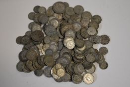 An Amount Of Pre 1947 Mixed Silver Coinage, Comprising, Two Shillings, Shillings, Sixpences And