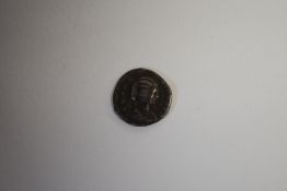 A Roman Denaris, Silver Or Possibly Silver Plated, Obv Julia Domna, Diameter 17 mm, Weight 2.2
