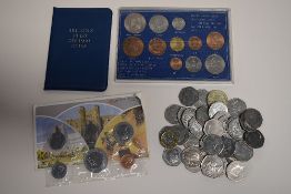 A 1971 Britain's First Issue Of Decimal Coins And Last Complete Set Of Pre-Decimal Coins BU,