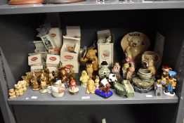 A large selection of Wade English porcelain whimsies and similar to include 'Toy Soldier', '