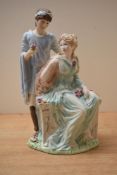 A large limited edition Wedgwood English porcelain 'The Classical Collection' series figure group '