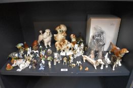 A large miscellaneous selection of dog and other animal studies including Coopercraft, Wade and