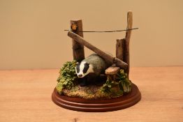 A Border Fine Arts animal group study 'The Rambler' model number A0002, designed by Ray Ayres,