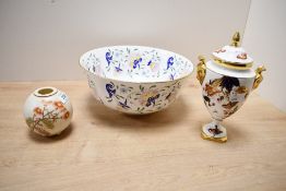 A small late 19th to early 20th-century Royal Worcester 'Blush Ivory' bud vase, of ovoid form,