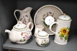 A small quantity of 20th-century Portmeirion 'The Botanic Garden' tableware, after Susan Williams-