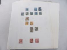 INDIA 1855-1948 MINT AND USED COLLECTION ON c.35 PAGES OF LEAVES Indian collection commencing with