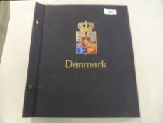 DENMARK 1850's-1990's COLLECTION IN DAVO ALBUM MINT AND USED Lovely looking Danish collection in