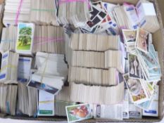 TRADE CARDS: PG TIPS & BROOKE BOND MASSES OF CARD SETS/PART SETS IN TWO BOXES 2 boxes which we