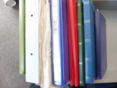 WORLDWIDE - 10 COLLECTIONS IN TUB ALL ERAS, MINT AND USED SEEN Tub with ten varied collections, we
