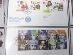 GB 1970's-2010's FIRST DAY COVERS, COLLECTION IN 8 VOLUMES Fine collection of GB first day covers,