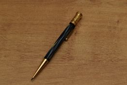 A Parker True Blue Flat Top pencil, Circa 1928