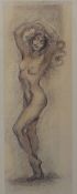 After Joy Kirkton Smith (British Contemporary) Lithographs 'Model I' and 'Model II', a pair of