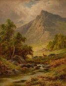 Henry Deacon Hiller (a.k.a Henry H.Parker) (British 1858–1930) Oil on canvas, a Scottish Highland