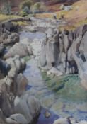 *Local Interest* After William Heaton Cooper (British 1903 - 1995) Lithograph 'Down the Cumbrian