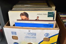 A collection of mixed genre LP's including Michael Crawford, The Merrymen, Johnny Hates Jazz and Roy