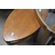 A vintage mid century (1960s Danish style) teak Nathan Trinity circular glass coffee table nest of - Image 2 of 3