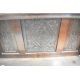 A period oak dresser back having carved decoration to panels, some damage to shelves. Width - Image 3 of 3