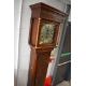 A late 18th Century and later oak long cased clock, having 30hr movement with faux winding holes, - Image 1 of 4