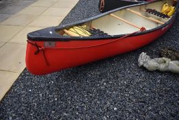 A Candadian Kayak style canoe, Nova Craft model Pro S 16, length approx. 15feet
