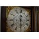 A late 18th Century and later oak long cased clock, having 30hr movement with faux winding holes, - Image 4 of 4