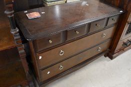 A Stag bedroom chest of four short over two long drawers, dimensions approx. 106 x 47 x 71cm