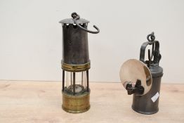 A 20th-century Premier Lamp and Engineering Company Limited steel 'Crestella' miners carbide hand