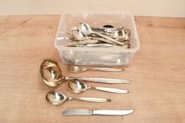 A group of Wurttembergische Metallwarenfabrik (WMF) silver plated cutlery and flatware, comprising