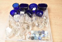 A selection of late 19th to 20th-century glassware, to feature a large quantity of crystal-cut glass