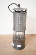 An early 20th-century Koehler Manufacturing Company permissible miners safety lamp NO. 201,