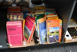 A large seelction of 20th-century Ordnance Survey maps, (2 boxes), condition is consistent with