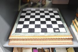 A large vintage Compton and Woodhouse 'The Golden Treasure of Tutankhamun Chess Set', featuring a