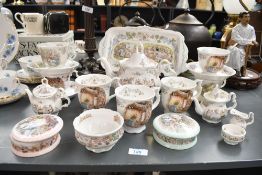A quantity of 20th-century Royal Doulton 'Brambley Hedge' bone china wares, to feature a part tea