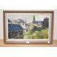 Attributed to Laurence Leifchild Toynbee (British 1922-2002) oil on board 'French Town' initialled - Image 2 of 4