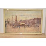 *Local Interest* Alfred Heaton Cooper (1864-1929) Watercolour 'Bergen', a Norwegian landscape