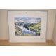 *Local Interest* Fiona Clucas (British Contemporary) Mixed media on paper 'View Over Ullswater', - Image 2 of 5