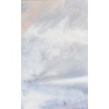 *Local Interest* George Kosinski (British b.1952) Watercolour, an abstract study of the sky in