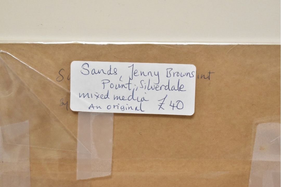 *Local Interest* Fiona Clucas (British Contemporary) Mixed media on paper 'Sands, Jenny Browns - Image 4 of 4