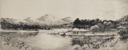 *Local Interest* After Jackson Henry Simpson (British 1893 - 1963) Drypoint Etching '