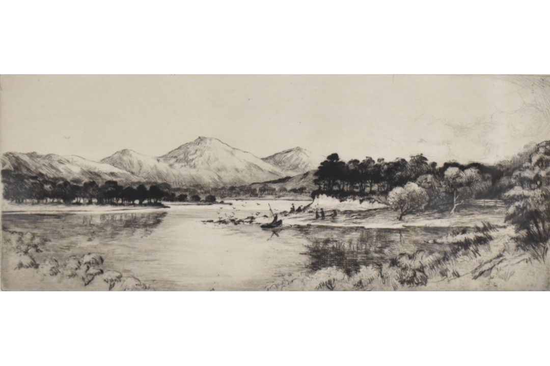 *Local Interest* After Jackson Henry Simpson (British 1893 - 1963) Drypoint Etching ' - Image 1 of 3