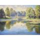 *Local Interest* Graham Twyford (British Contemporary) Oil on canvas 'Holehird Tarn', a study of the - Image 1 of 5