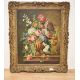 Henry Farmer FRSA (British 19th/20th Century) Oil on canvas, a still life study of a vase of flowers - Image 2 of 5