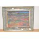 Artist unknown, oil on canvas, abstract landscape scene, indistinctly signed to canvas verso - Image 2 of 4