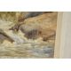 G Hodgson (British 19th Century) Watercolour, a rural river scene during a storm, signed lower - Image 3 of 3