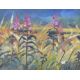 *Local Interest* Fiona Clucas (British Contemporary) Mixed Media 'Levens Moss, Summer', a meadow - Image 1 of 4
